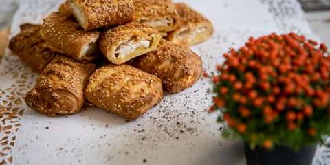 Swirl puff pastries